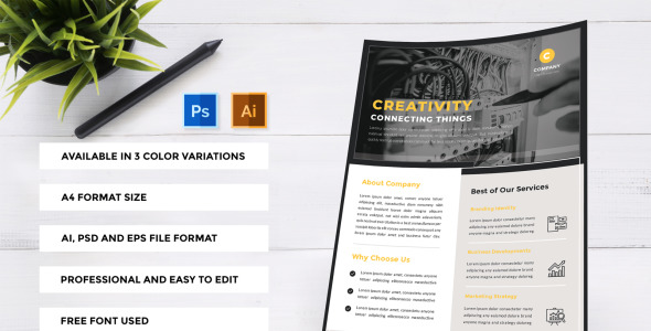 Фирменный стиль на тему графика