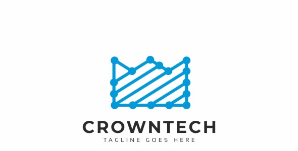 Шаблон логотипа на тему графика