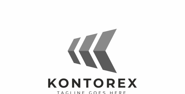 Шаблон логотипа на тему графика