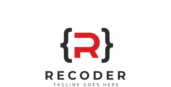 Шаблон логотипа на тему графика