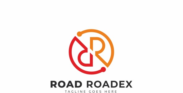 Шаблон логотипа на тему графика