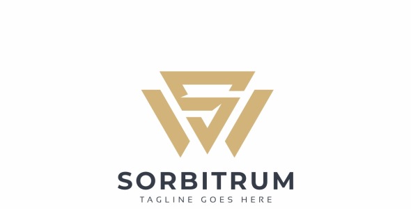 Шаблон логотипа на тему графика