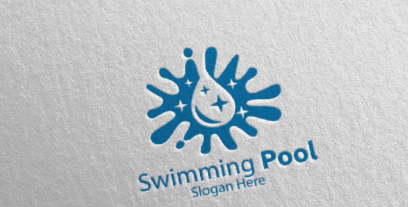 Шаблон логотипа на тему графика