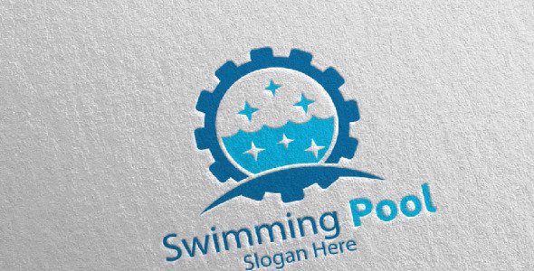 Шаблон логотипа на тему графика