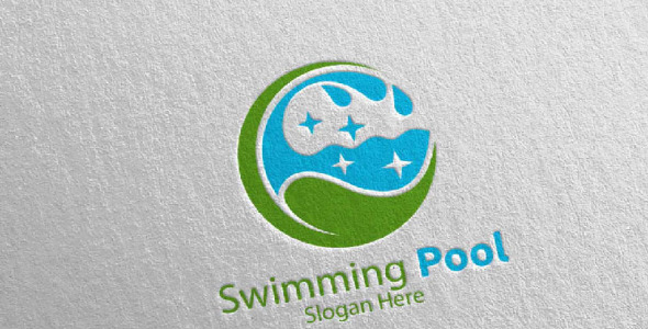 Шаблон логотипа на тему графика