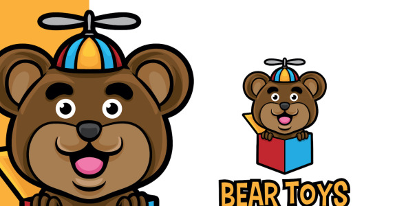 Шаблон логотипа на тему графика