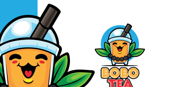 Шаблон логотипа на тему графика