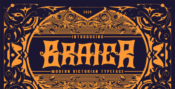 Шрифт на тему графика