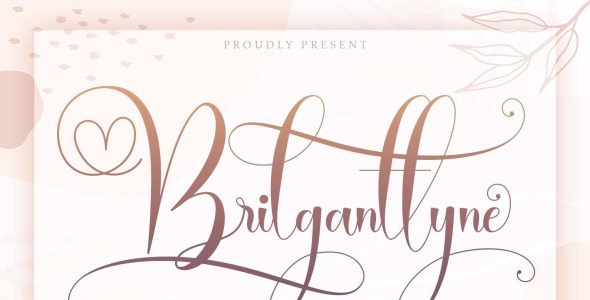 Шрифт на тему графика