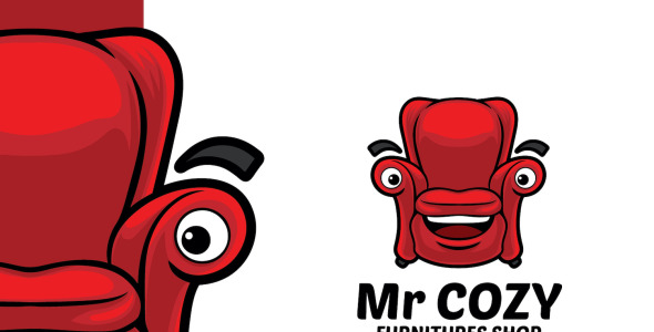 Шаблон логотипа на тему графика