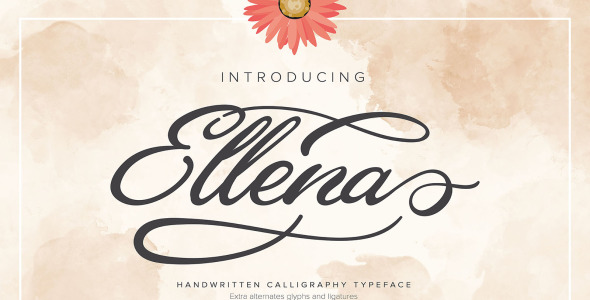 Шрифт на тему графика