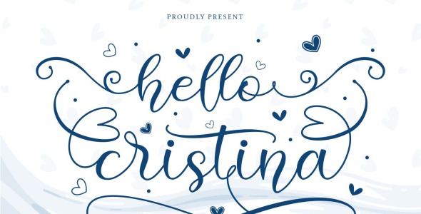 Шрифт на тему графика