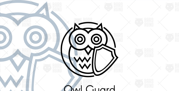 Шаблон логотипа на тему графика