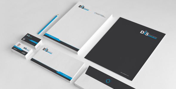 Фирменный стиль на тему графика