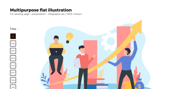 Vector на тему графика