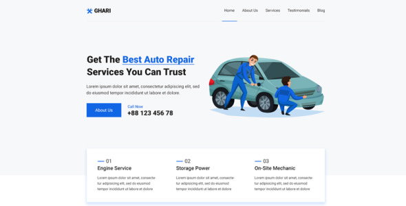 PSD шаблон на тему графика