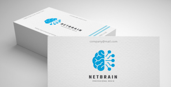 Шаблон логотипа на тему графика