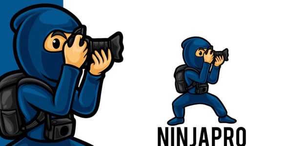 Шаблон логотипа на тему графика