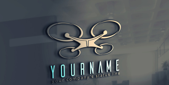 Шаблон логотипа на тему графика