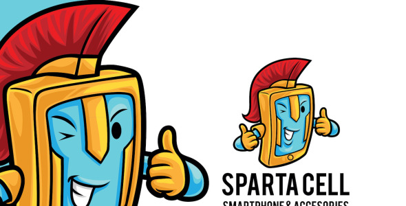 Шаблон логотипа на тему графика