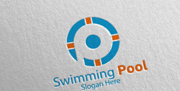 Шаблон логотипа на тему графика