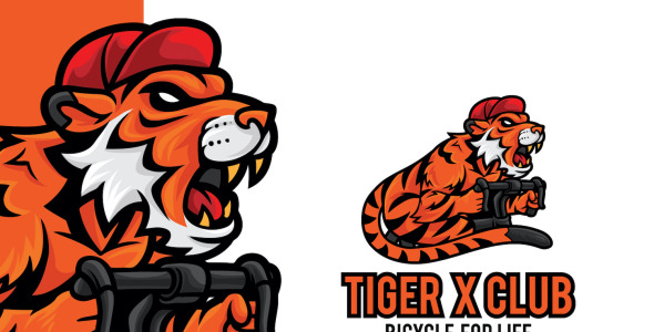 Шаблон логотипа на тему графика