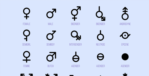 Набор иконок на тему графика