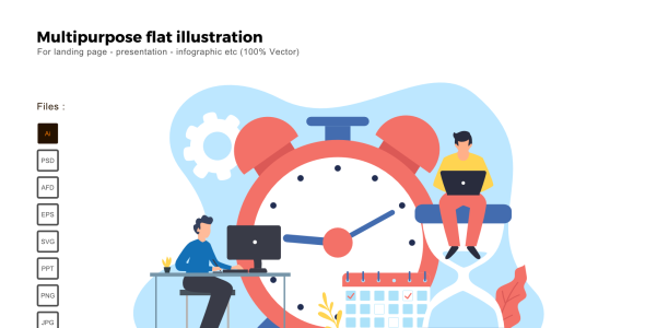 Vector на тему графика