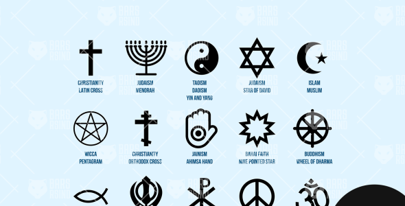 Набор иконок на тему графика