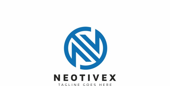 Шаблон логотипа на тему графика