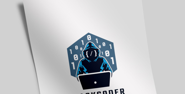 Шаблон логотипа на тему графика