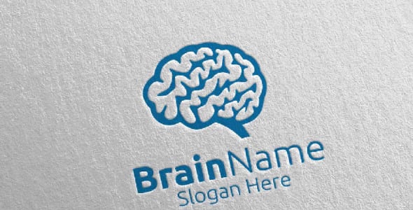 Шаблон логотипа на тему графика