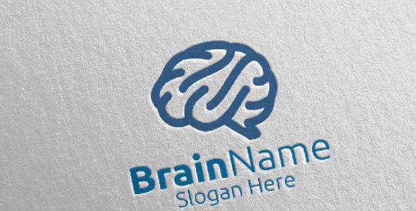 Шаблон логотипа на тему графика