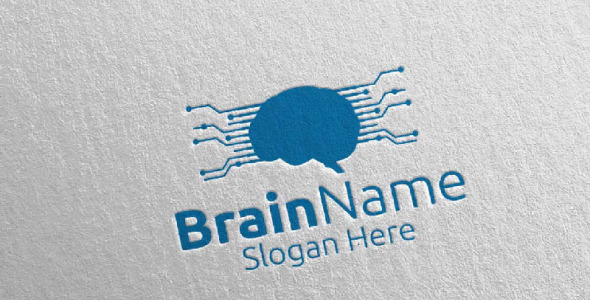 Шаблон логотипа на тему графика