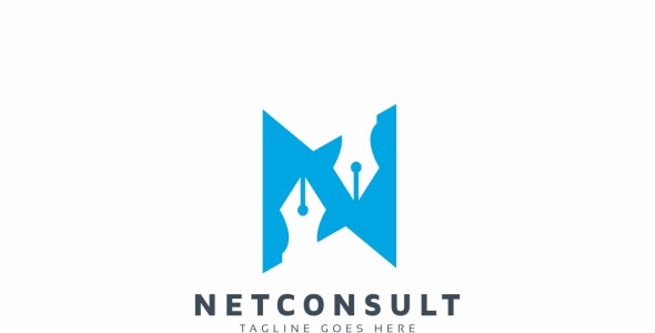 Шаблон логотипа на тему графика