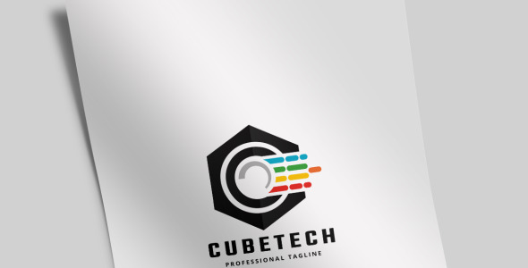 Шаблон логотипа на тему графика