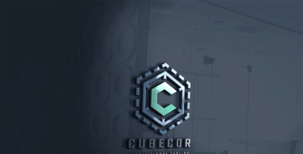 Шаблон логотипа на тему графика