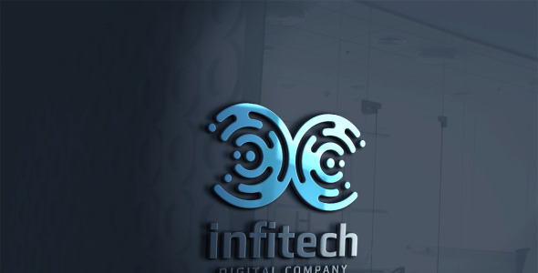 Шаблон логотипа на тему графика