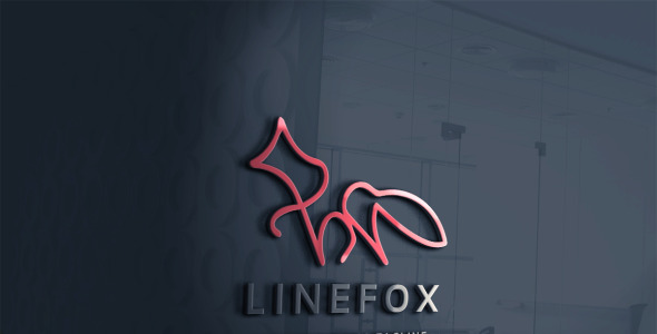 Шаблон логотипа на тему графика