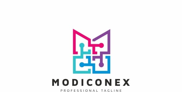 Шаблон логотипа на тему графика