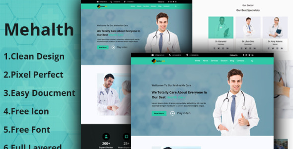 PSD шаблон на тему графика