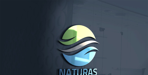 Шаблон логотипа на тему графика