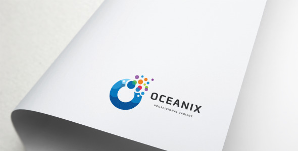 Шаблон логотипа на тему графика