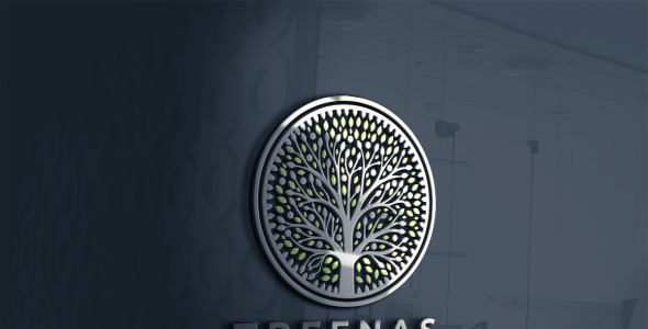 Шаблон логотипа на тему графика