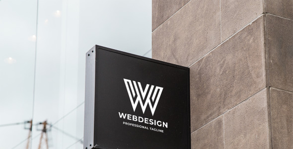 Шаблон логотипа на тему графика