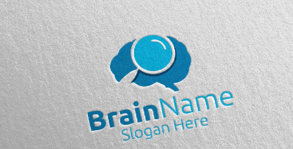 Шаблон логотипа на тему графика