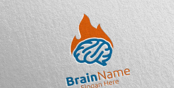 Шаблон логотипа на тему графика