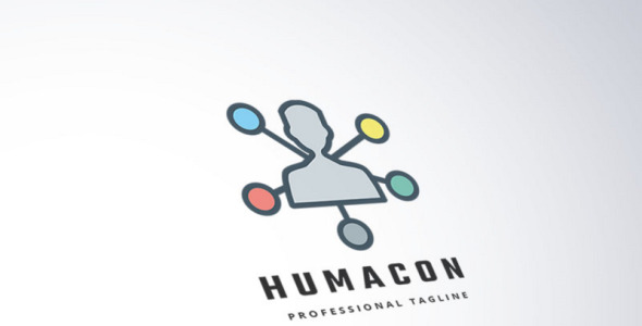 Шаблон логотипа на тему графика