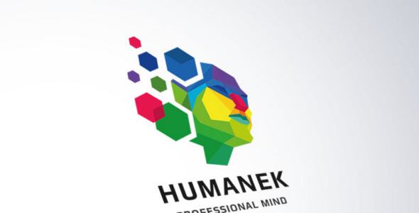 Шаблон логотипа на тему графика