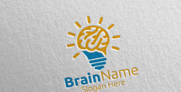 Шаблон логотипа на тему графика